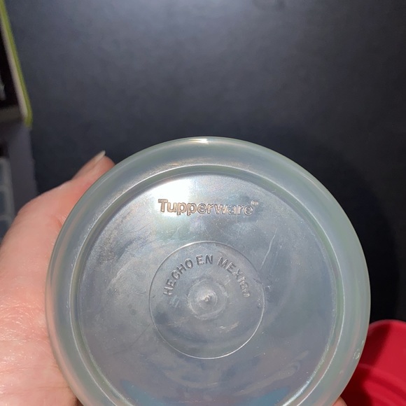 VINTAGE Tupperware Mickey & Minnie Storage Cup with Lid - Picture 7 of 7